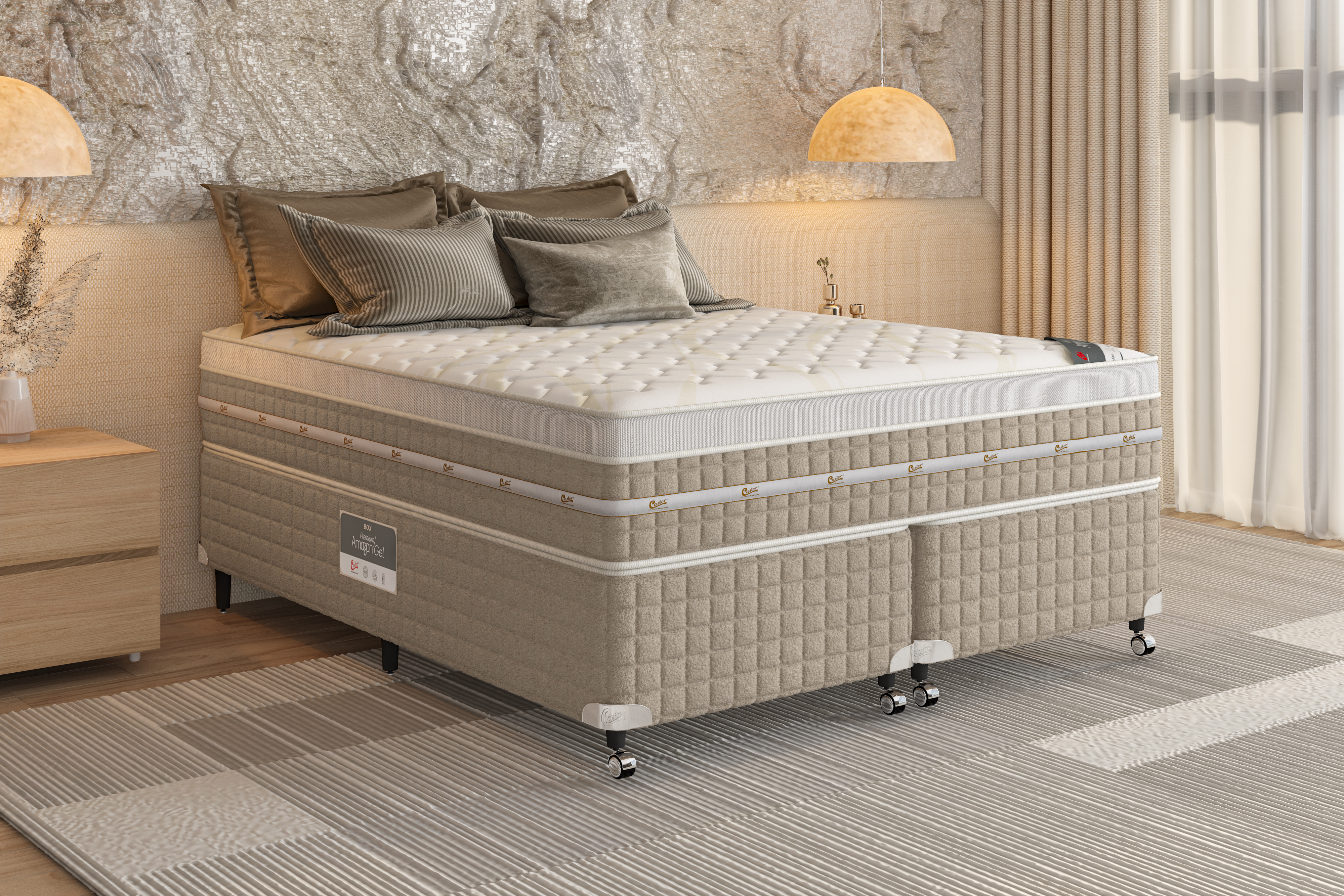 Premium Amazon Gel One Face Castor